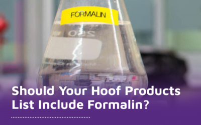 Should Your Hoof Products List Include Formalin?